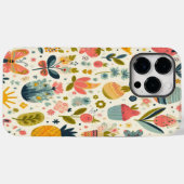 linten en kersenpatroon  Case-Mate iPhone case (Achterkant (horizontaal))
