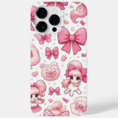 linten en kersenpatroon Case-Mate iPhone case (Achterkant)