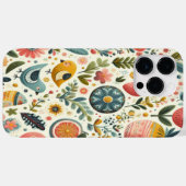 linten en kersenpatroon Case-Mate iPhone case (Achterkant (horizontaal))