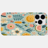 linten en kersenpatroon Case-Mate iPhone case (Achterkant (horizontaal))