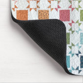 Linten en Rozen Quilt Muismat (Hoek)