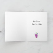 Linten en strikken Happy 70th Birthday Greeting Kaart (Binnen)