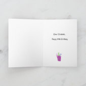 Linten en strikken Happy 90th Birthday Greeting Kaart (Binnen)