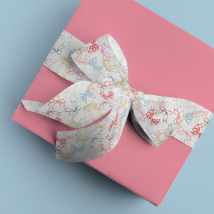 Linten en strikken Kleurrijke Waterverf