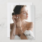 Linten & Romance Vrijgezellenfeest Kaart (Achterkant)