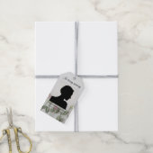 Linten rouw lint labels cadeaulabel (Met Touw)