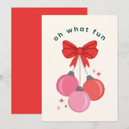 Linten strik ornamenten feestdagenkaart