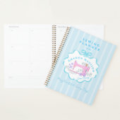 Linten strikken naaien blauw wit planner (Display)