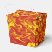 Linten van Fire Favor Box Bedankdoosjes (Achterkant)