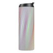 Linten van kleur thermosbeker (Gedraaid links)