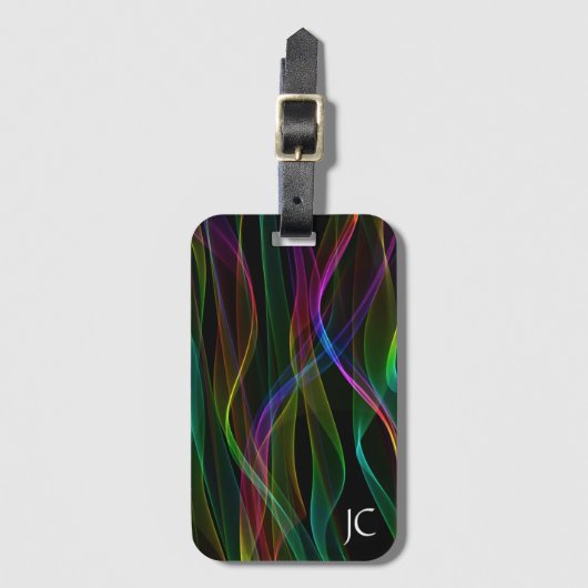 Linten van Licht Bagagelabel (Voorkant (verticaal))