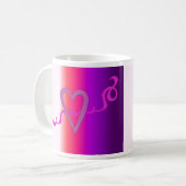 Linten van Liefde Koffiemok (Voorkant links)