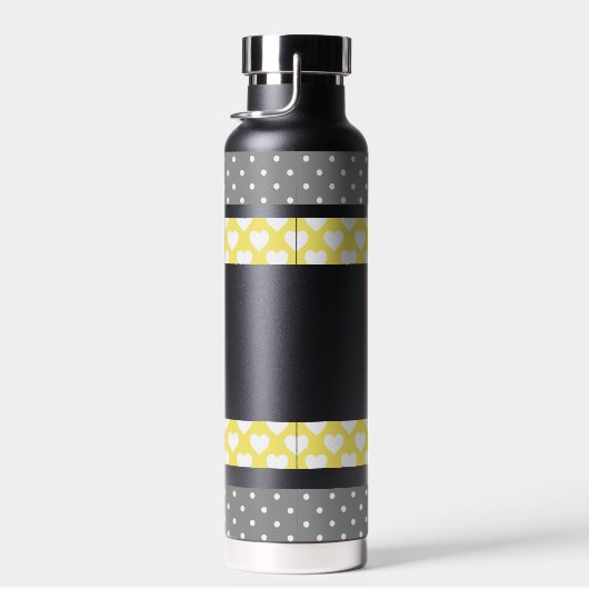 Linten van Stippen & harten: Thor Copper vacuüm In Waterfles (Rechts)