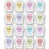 Lintje Doellijst Prestatie Beloning Takenlijst   Sticker (Voorkant)