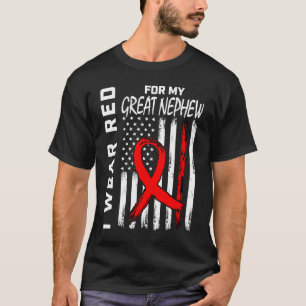 Lintje Grote Neef Hartziekte Bewustzijn VS T-shirt