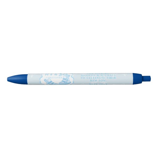 Lintje Het is een Jongen Zwarte Inkt Pen (Voorkant)