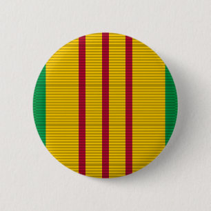 Lintje Vietnam Service Medal Ronde Button 5,7 Cm