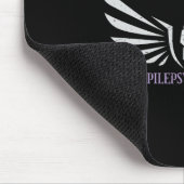 Lintje voor epilepsiebewustzijn warrior muismat (Hoek)