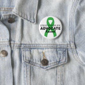 Lintje voor orgaantransplantatie-advocaat Witte kn Ronde Button 5,7 Cm (In situ)