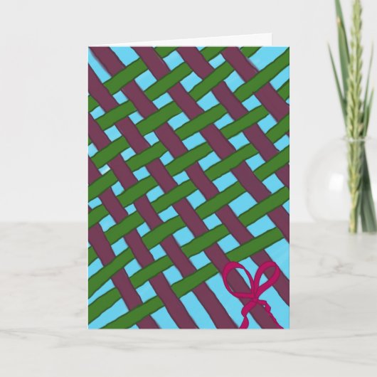 Lintjes Feestdagen Kaart (Voorkant)