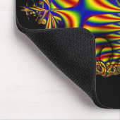 Lintjes | Rainbow Fractal Art Muismat (Hoek)