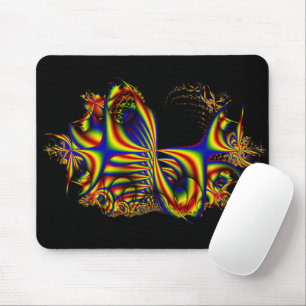 Lintjes   Rainbow Fractal Art Muismat