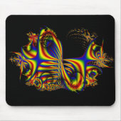 Lintjes | Rainbow Fractal Art Muismat (Voorkant)