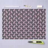 Lintjes voor Borstkanker Bewustzijn Tissuepapier (Craft)