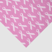 Lintjes voor Borstkanker Bewustzijn Tissuepapier (Detail)