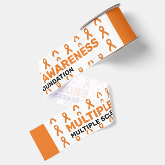 Lintjeslint voor bewustwording van multiple sclero grosgrain lint