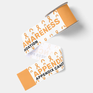 Lintkanker bewustzijnspatroonlint grosgrain lint