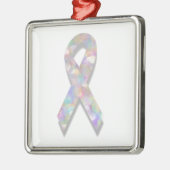 lintkanker lintje metalen ornament (Links)