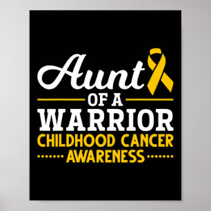 lintkankerbestrijder tante kinderkanker awaren poster