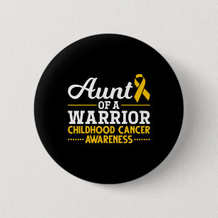 lintkankerbestrijder tante kinderkanker awaren ronde button 5,7 cm
