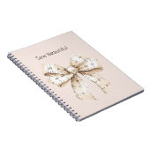 Lintmetalen boog notitieboek (Rechterzijde)