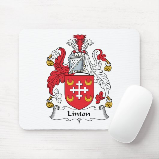 Linton Family Crest Muismat (Met muis)