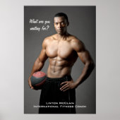 Linton McClain Poster: Waar wacht je op? Poster (Voorkant)
