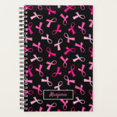  lintpatroon met multiroze borstkanker planner (Voorkant)