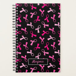  lintpatroon met multiroze borstkanker planner