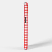 Lintriband op een Gingham korset Case-Mate iPhone Case (Achterkant / Rechts)