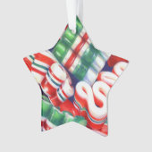 LINTSUIKER Acryl Ster Ornament (voorkant)