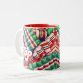 LINTSUIKER Rood Tweekleurige Mok (Voorkant links)