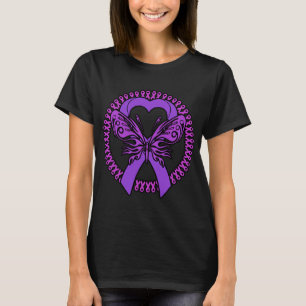 Lintvlinder - Fibromyalgie bewustzijn T-shirt