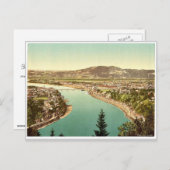 Lintz (d.w.z. Linz), algemeen uitzicht, Oberösterr Briefkaart (Voorkant / Achterkant)