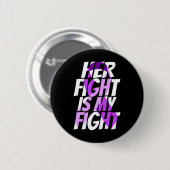 Lintziekte Heimer Ziektebewustzijn Ronde Button 5,7 Cm (Voorkant /achterkant)