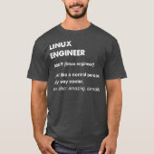 Linu Engineer Gift T-shirt (Voorkant)