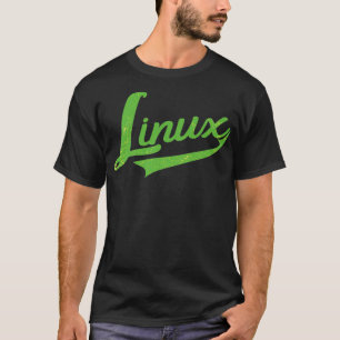 Linu IT Systems Engineer Geek Nerd Retro Premium T-shirt
