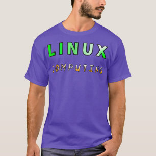 Linu OS Computing Mechanics Technologie T-shirt