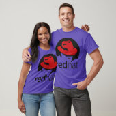 Linu redhat lover t-shirt Penguin Tu Open Source O (Unisex)