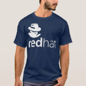 Linu redhat lover t-shirt Penguin Tu Open Source O (Voorkant)